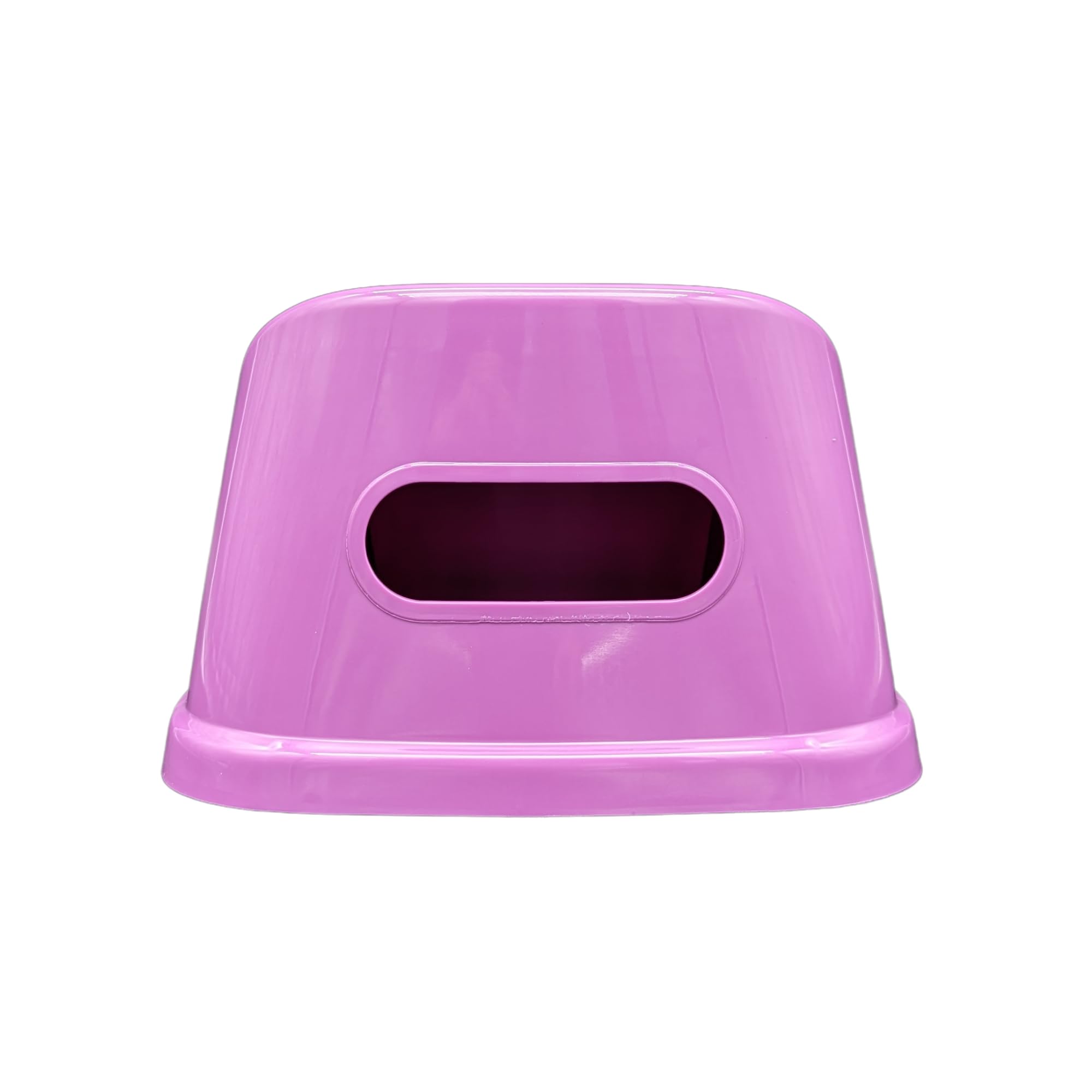 Tiny Undies potty with reinforced back handle for easy carrying.