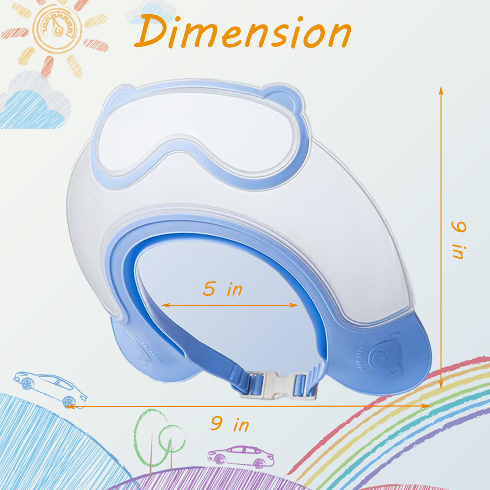 TinyGuardian kid-friendly bath shield stays comfortable for long baths.