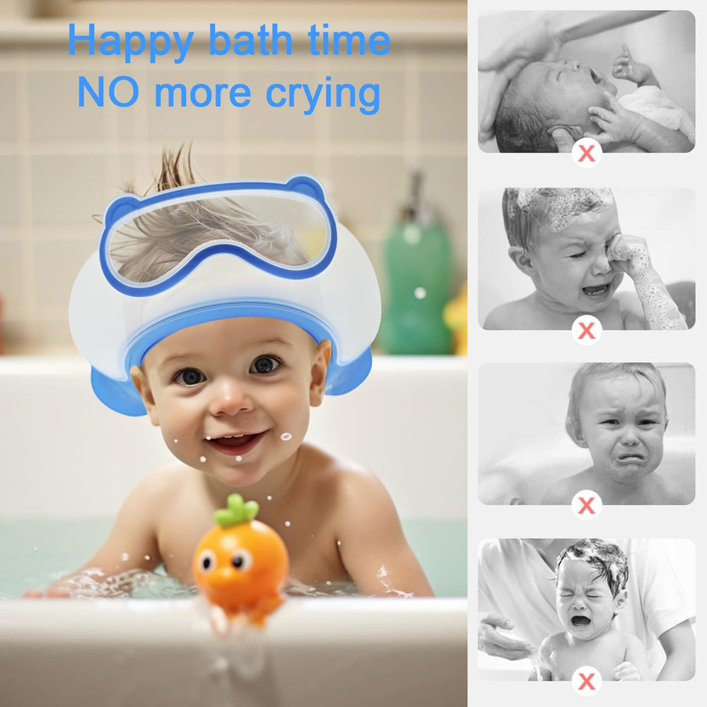 TinyGuardian multi-use visor works for haircuts and sun shading.