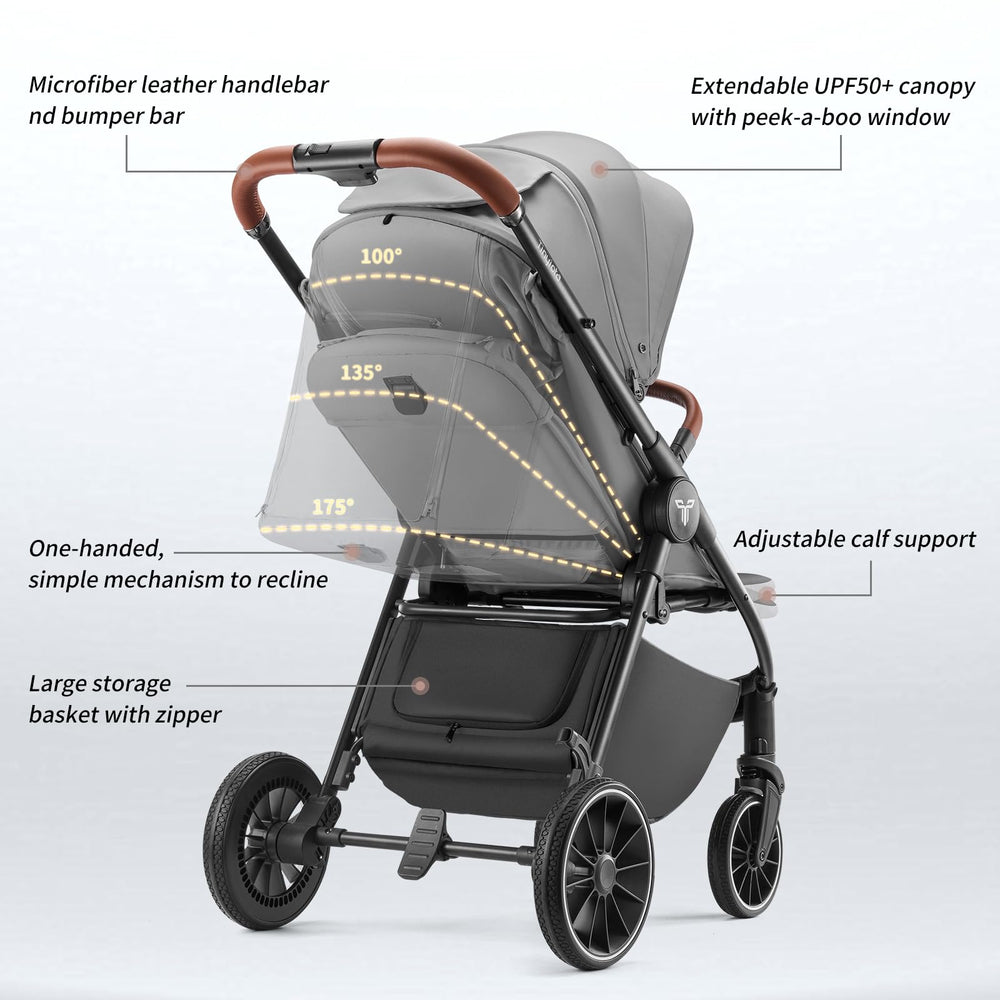 Tinyiota one-hand fold enables easy packing for travel or storage.