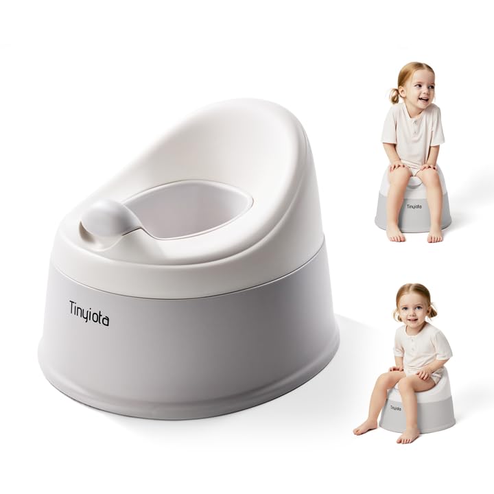 Tinyiota Toddler Potty with removable bowl for quick cleanup.