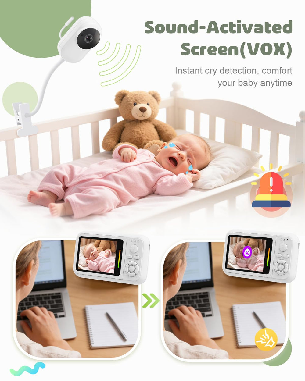 TinyShield 1080p video delivers crisp daytime footage for quick checks.