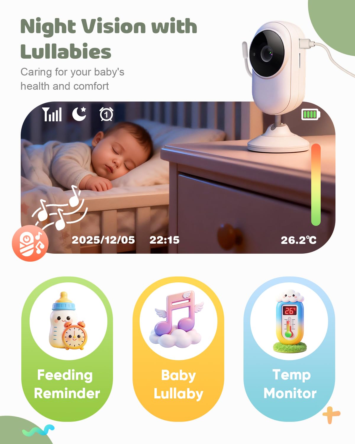 TinyShield no-wifi privacy mode keeps video and audio within your home.