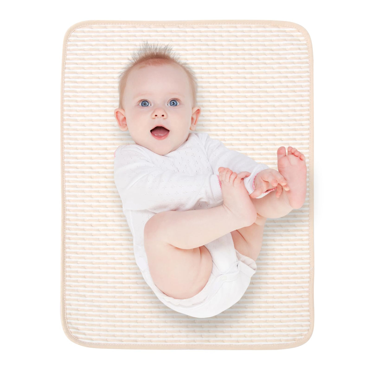 TinyTotsJoy waterproof baby changing pad surface for mess containment