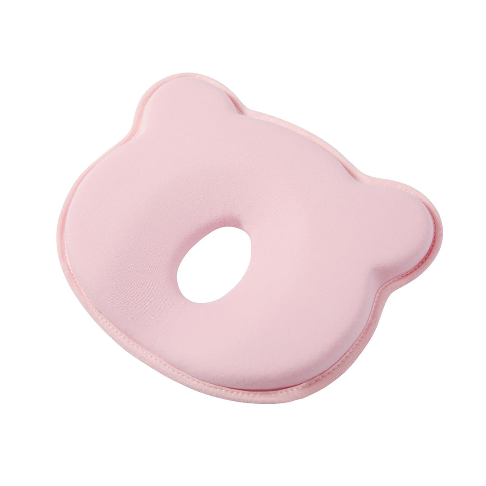 TinyTotsJoy green memory foam pillow adds a soft nursery touch.