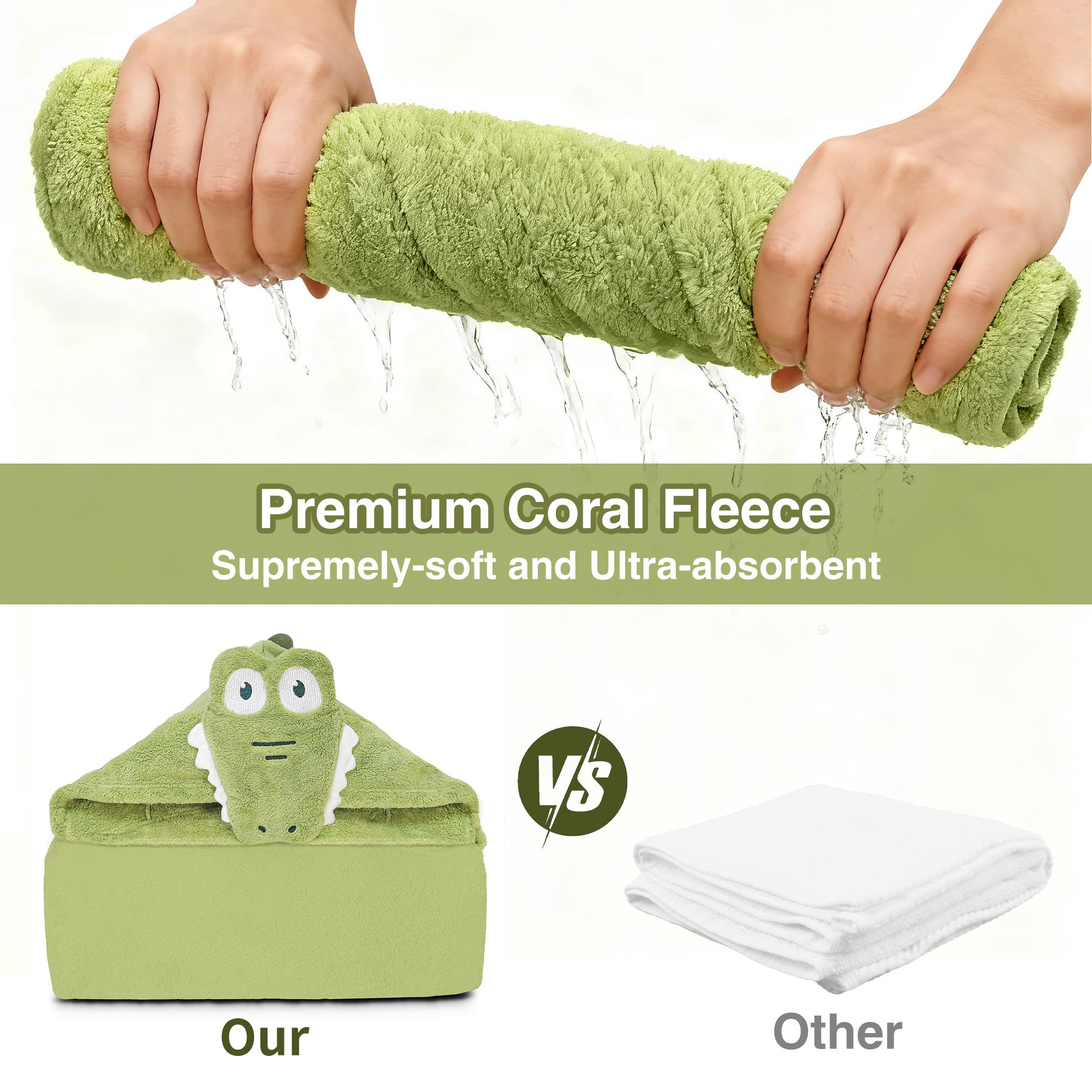 Tinyzo baby bath towel as newborn essential and gift option.