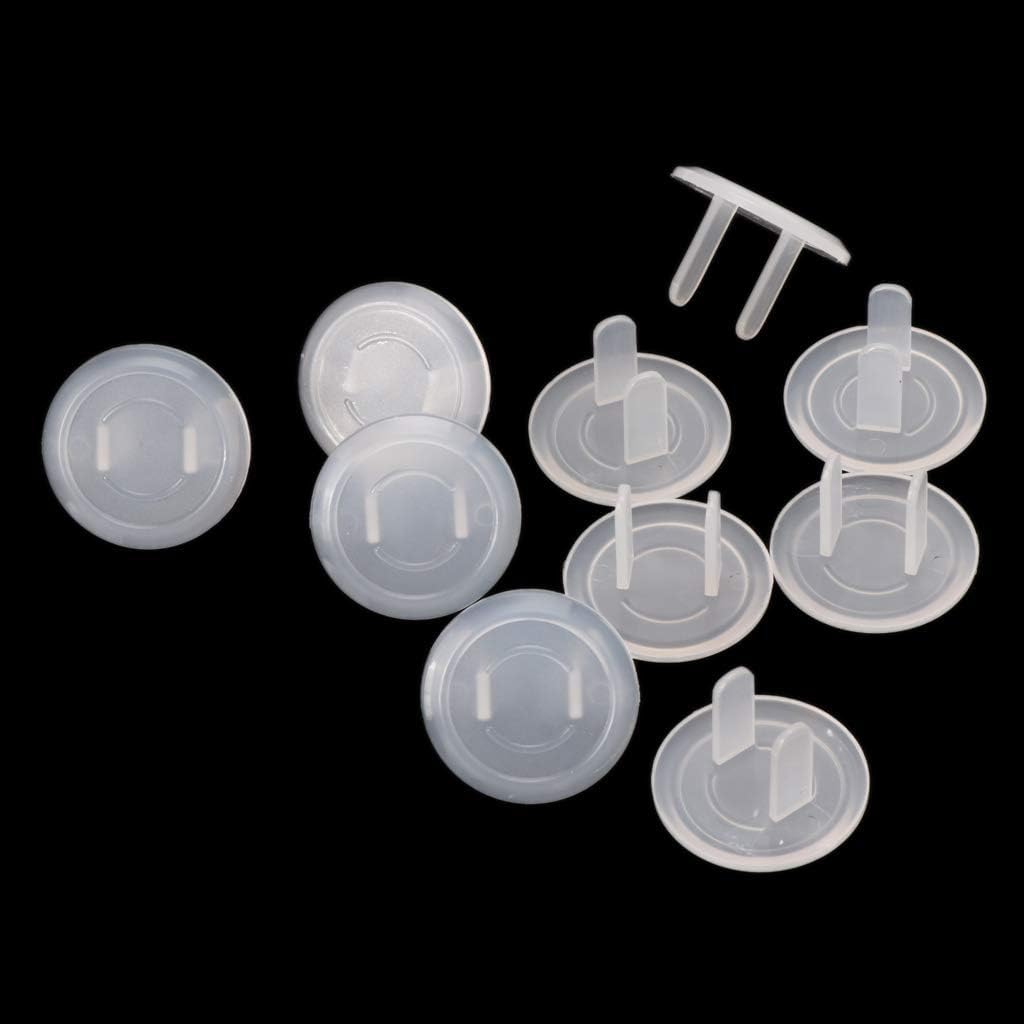 Tiosen outlet safety covers white set designed for childproofing standard sockets