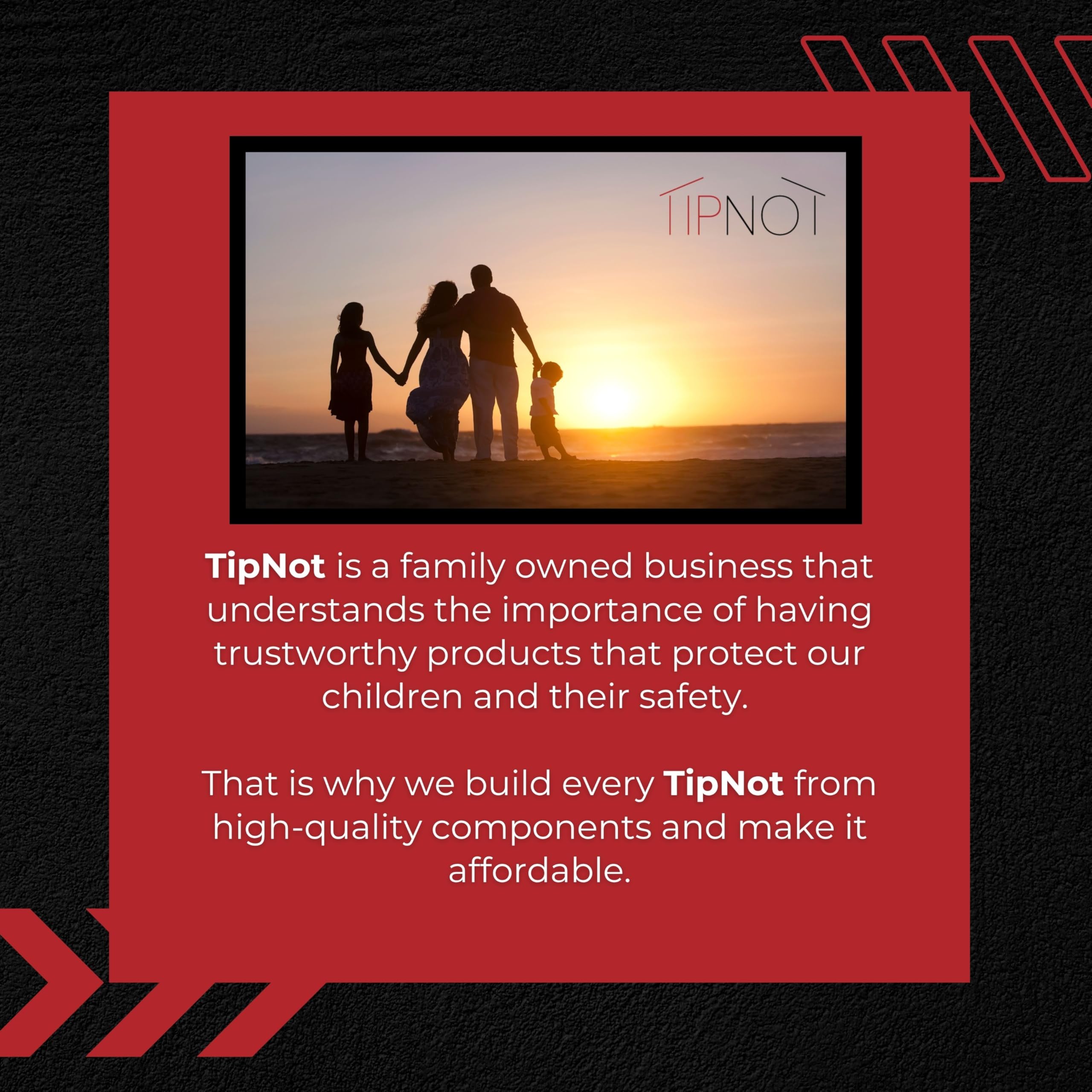 TipNot 2-pack provides flexible protection for diverse furniture setups.