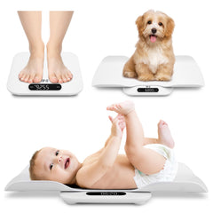 TIPRE baby weight scale with detachable tray for versatile family weighing