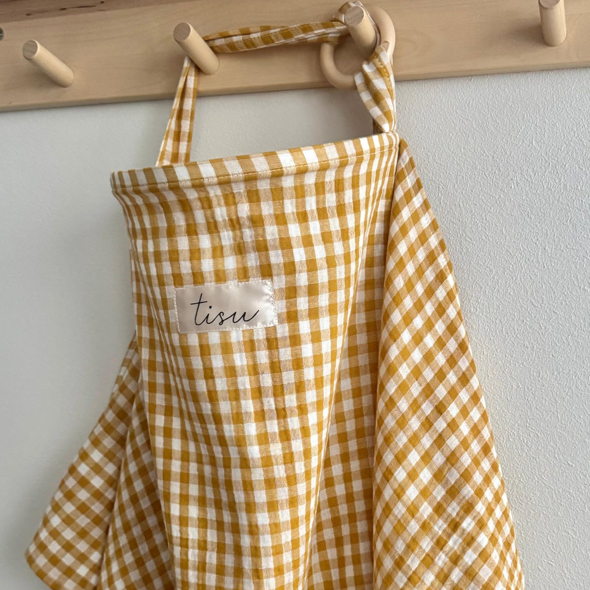 TISU nursing cover for breastfeeding with breathable privacy.