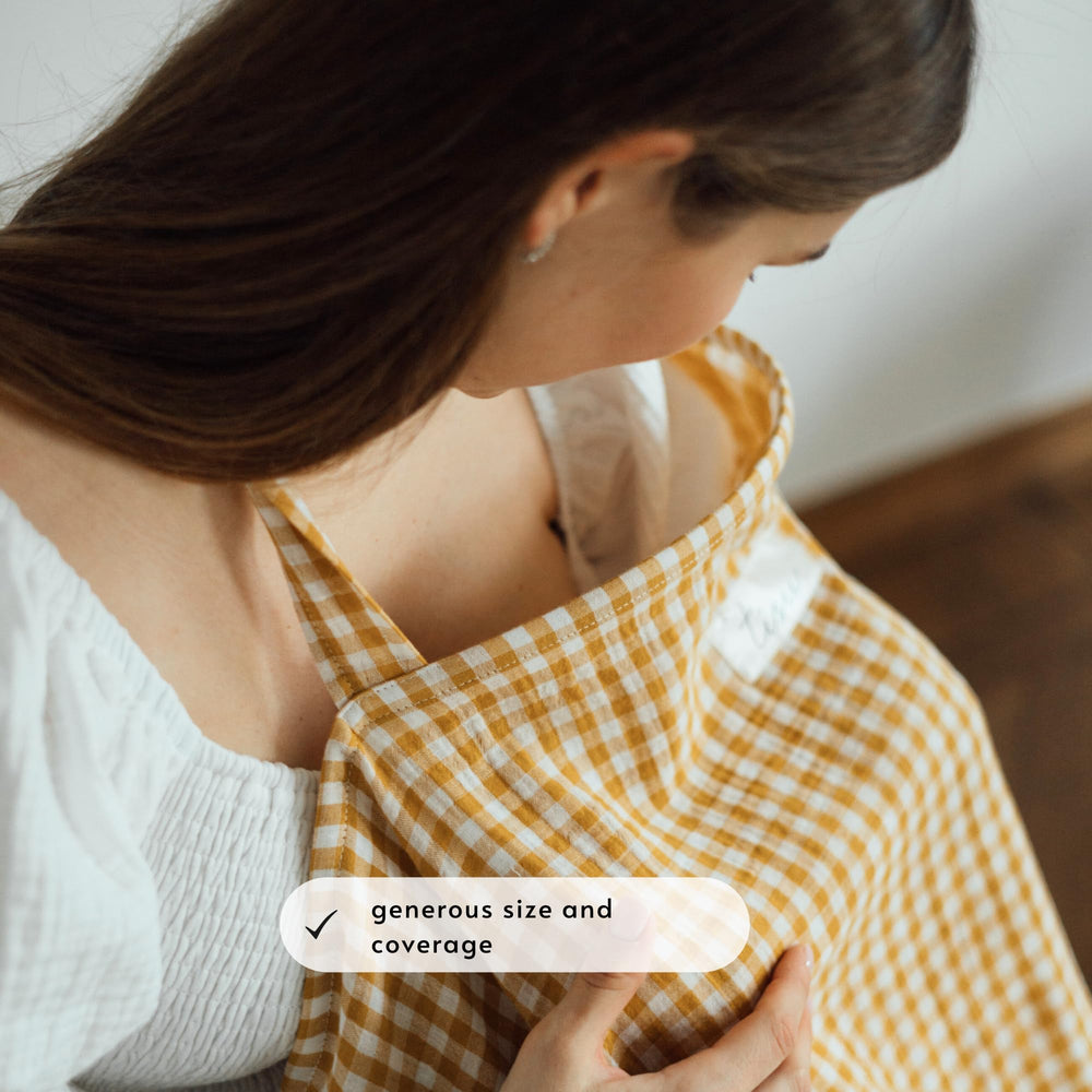 TISU nursing cover stroller use creates shade and privacy.
