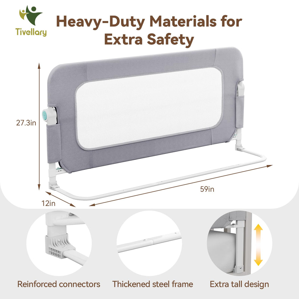 Tivellary U-shape base provides stability and safety.