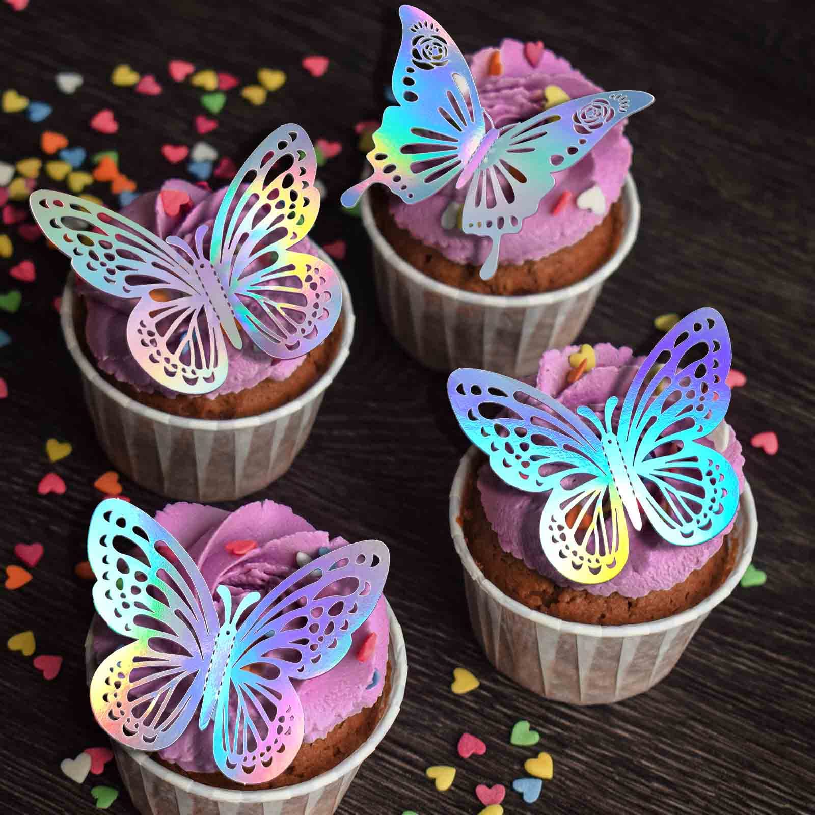 Tixiquns Butterfly wall decor packaging image for reference.