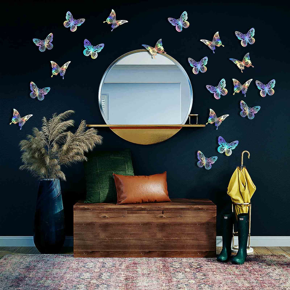 Tixiquns Style B large butterfly provides festive room accents.