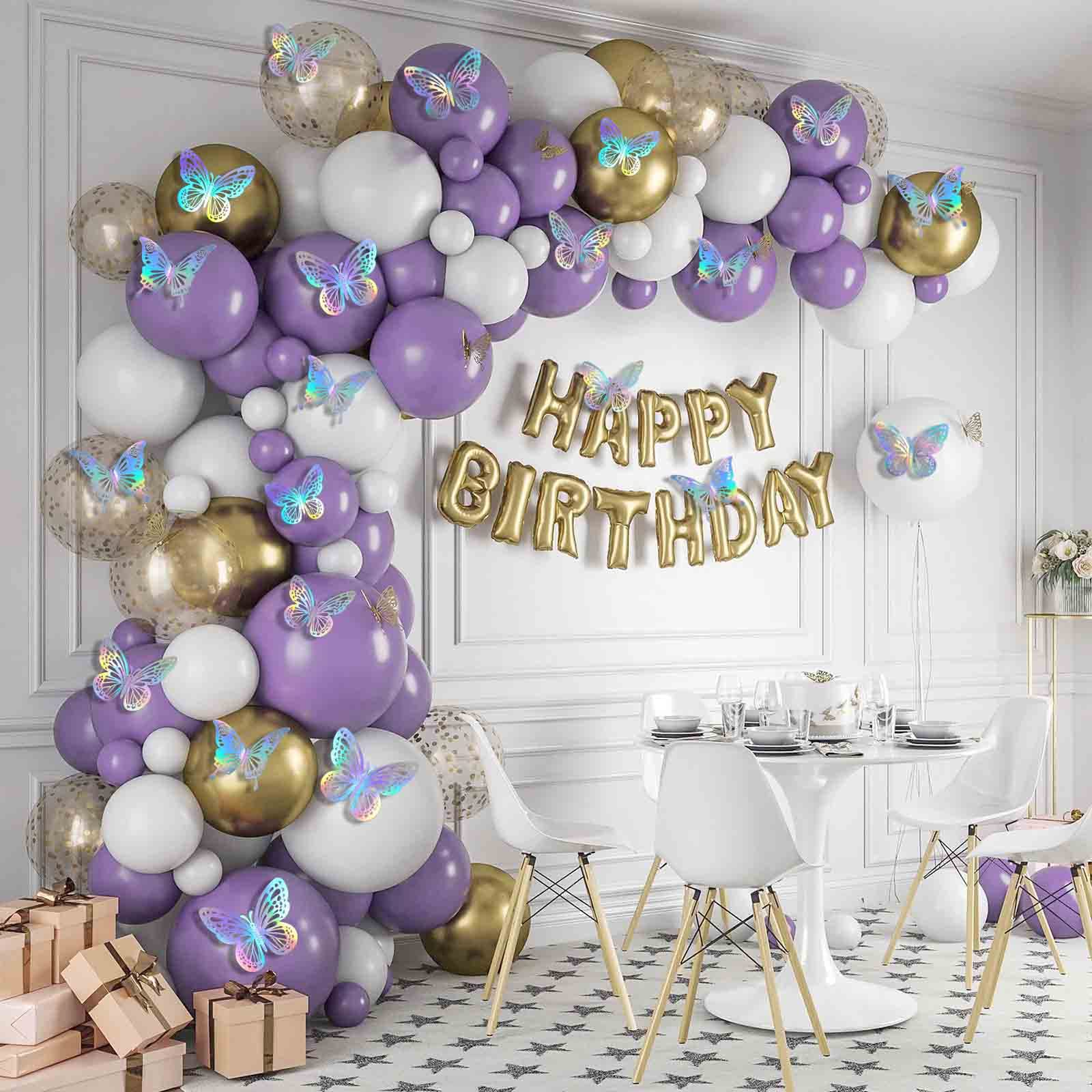 Tixiquns Style B medium butterfly brightens party backdrops.