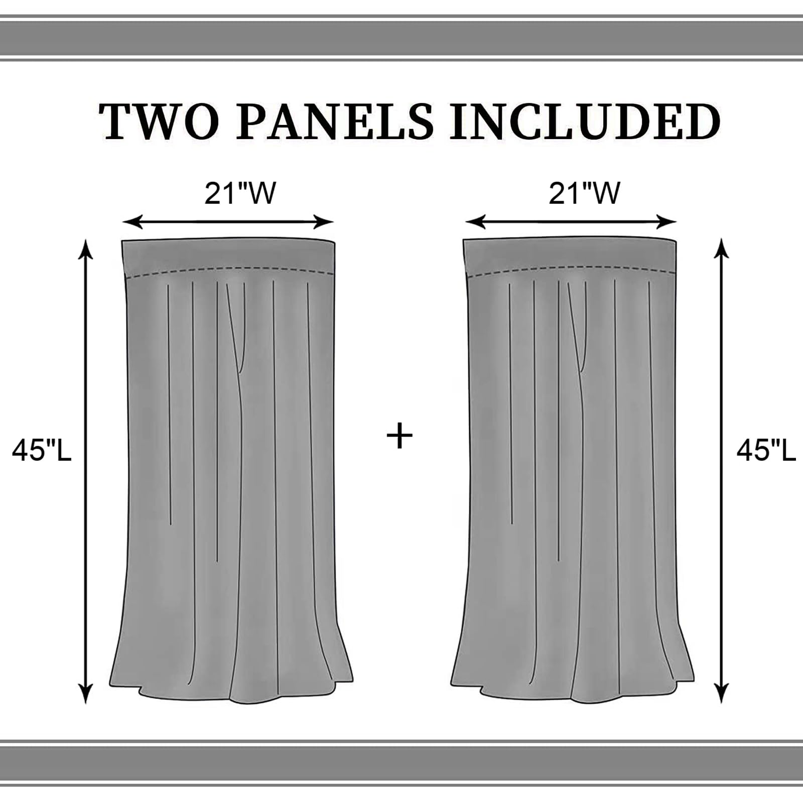 TKUYO woodland curtains help create private, cozy ambiance in living spaces.
