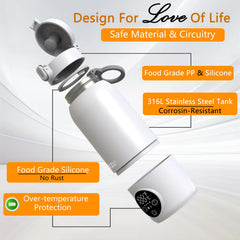 TLTWHS inner tank 316L stainless steel ensures safe, hygienic warming.