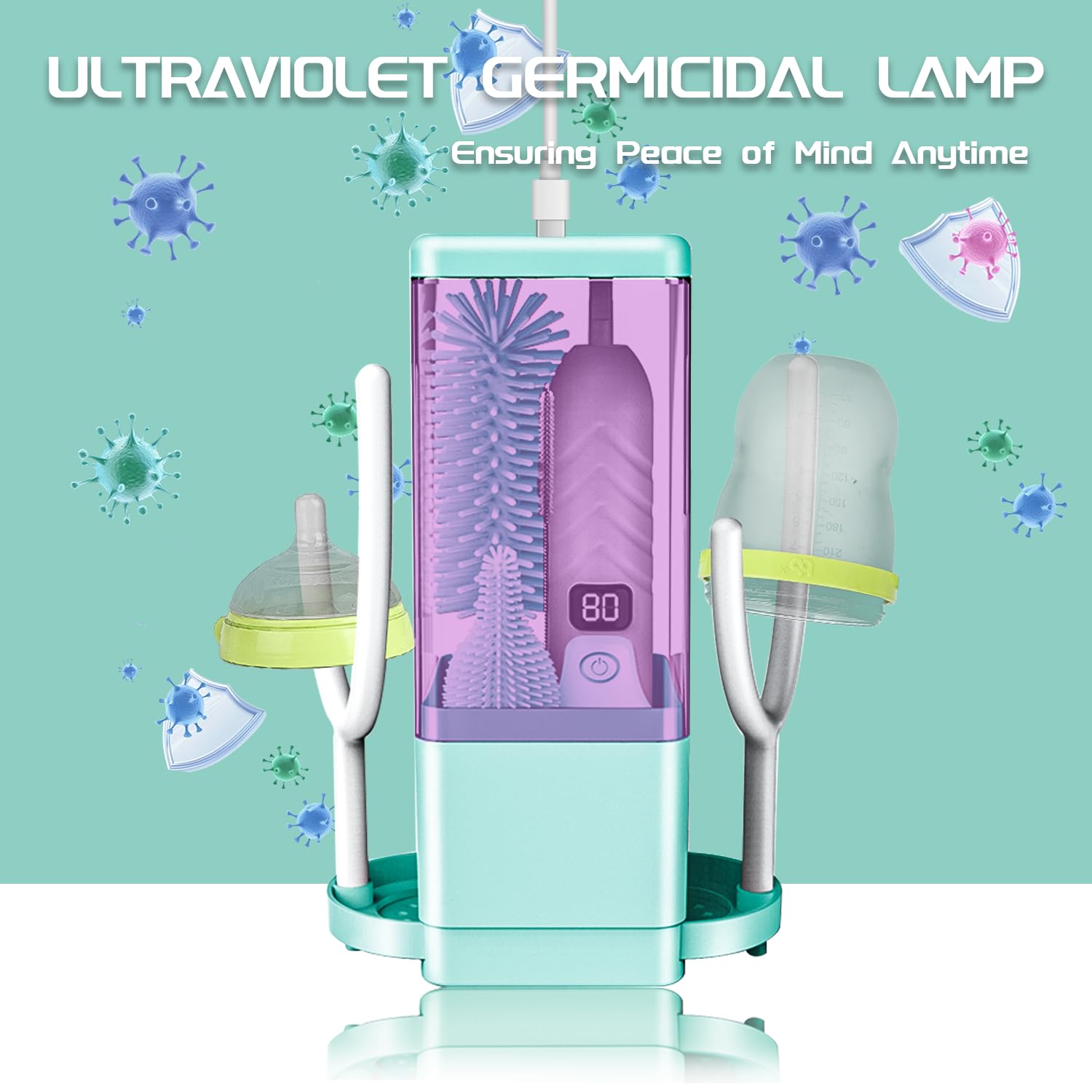 TLYITU safe materials protect bottles during daily scrubbing