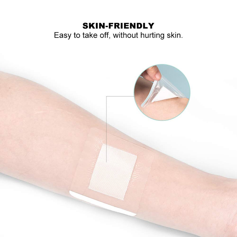 TMISHION high-elastic transparent film provides breathable coverage.