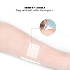 TMISHION high-elastic transparent film provides breathable coverage.