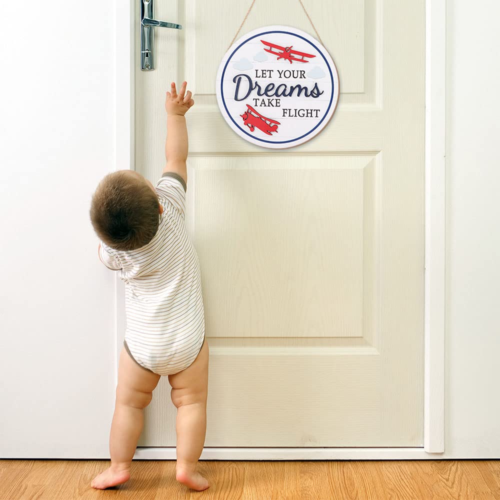 TOARTi baby room door sign; adds a welcoming touch to nurseries.