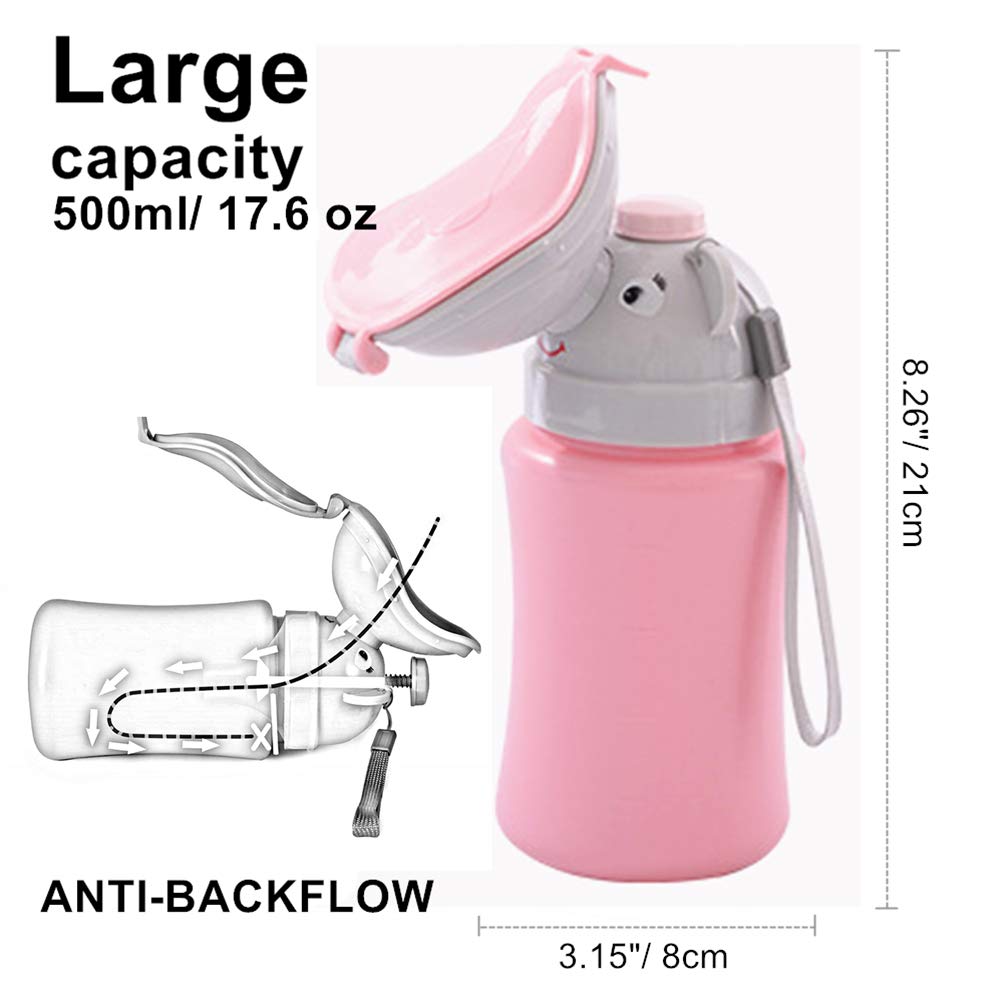 Tocypho Upgrade ABS material urinal is durable and easy to clean.