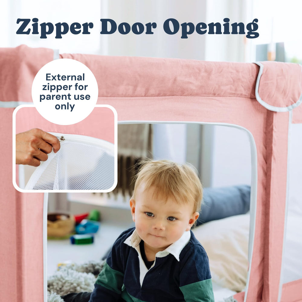 Todale quick-drying fabric makes cleanup simple after playtime.