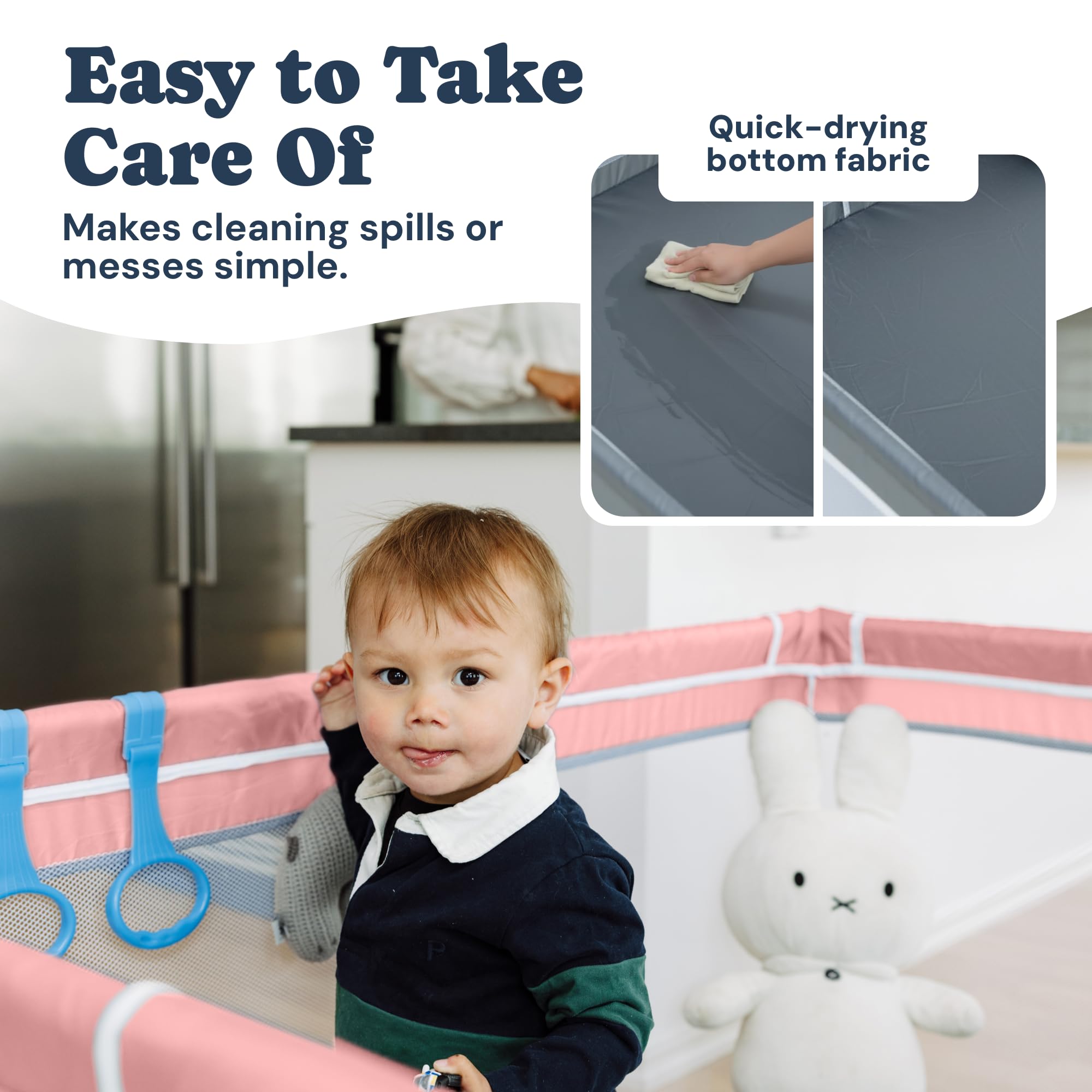 Todale encourages standing and exploration for growing babies and toddlers.