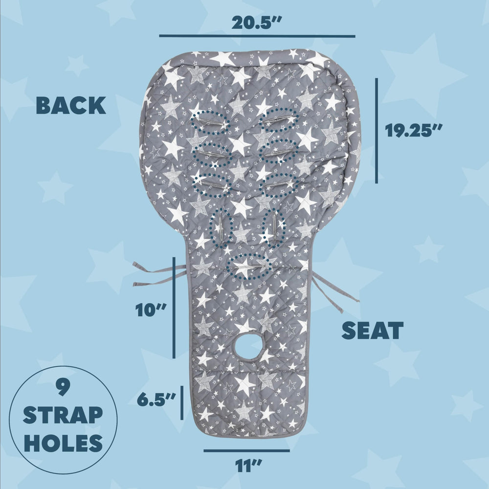 Todays Kids high chair cushion back elastic for secure fit on harness chairs