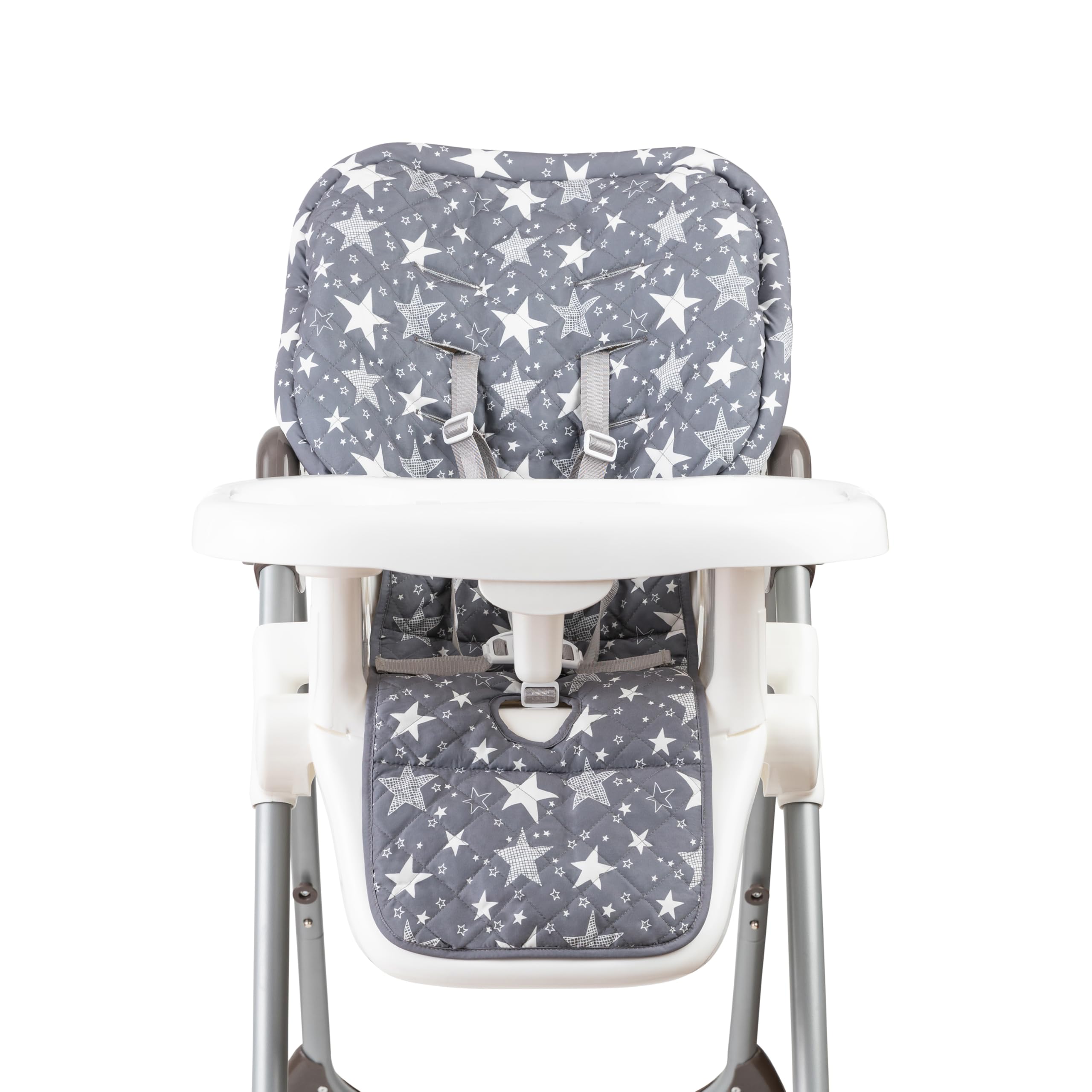 Todays Kids high chair pad cover with secure elastic back for 3-5 point harness
