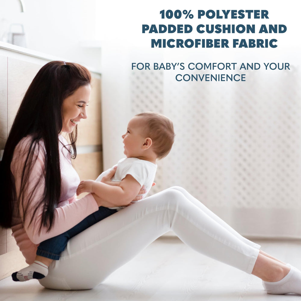 Todays Kids high chair pad soft padding close up for comfort