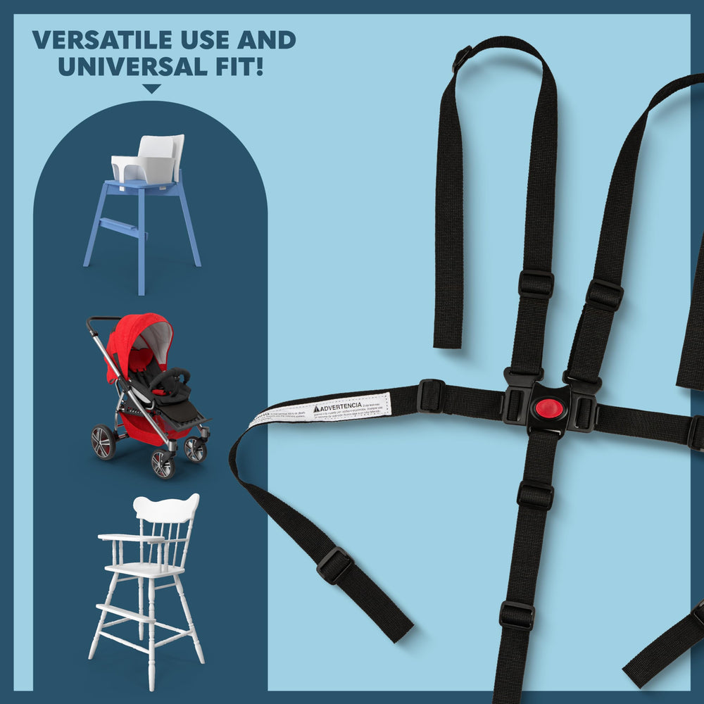 Todays Kids safety belt closeup reinforces sturdy construction for on-the-go security