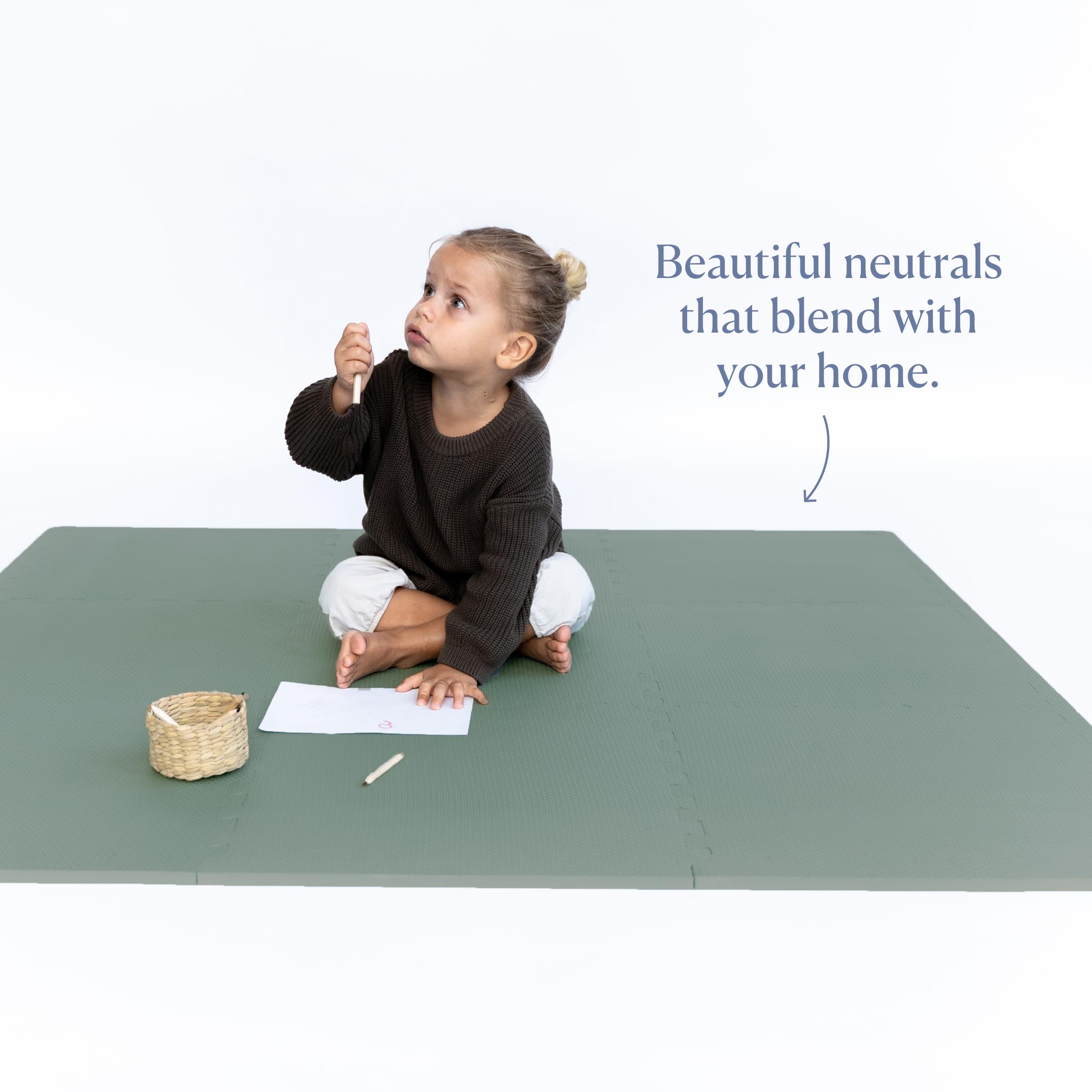 Toddlekind easy-clean surface ideal for quick wipe-downs.