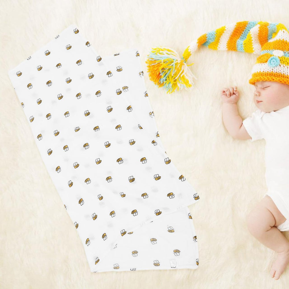 Toddmomy soft muslin swaddle provides gentle breathable comfort for newborn skin.