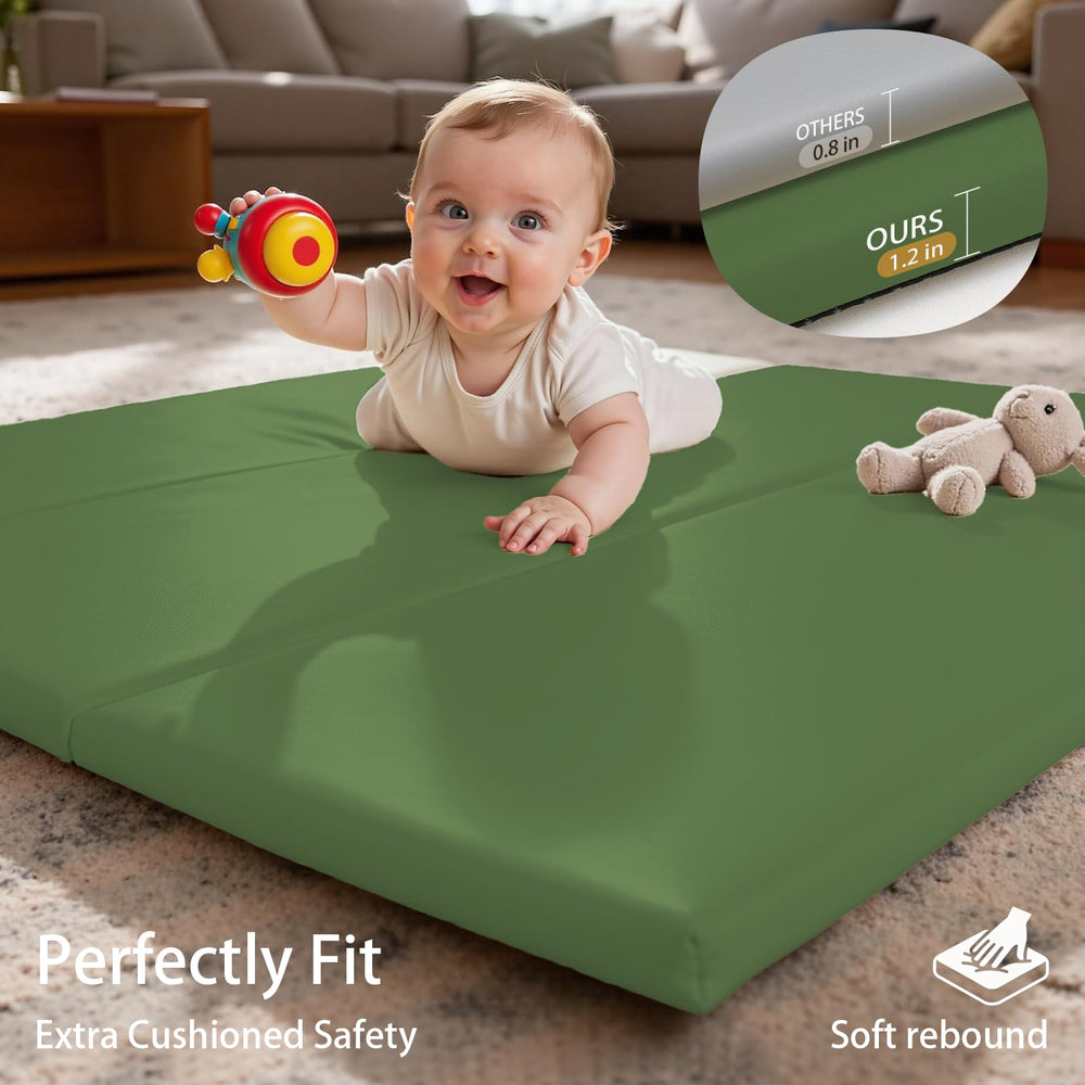 TODIBY waterproof mat supports indoor and outdoor play, from lawns to playpens