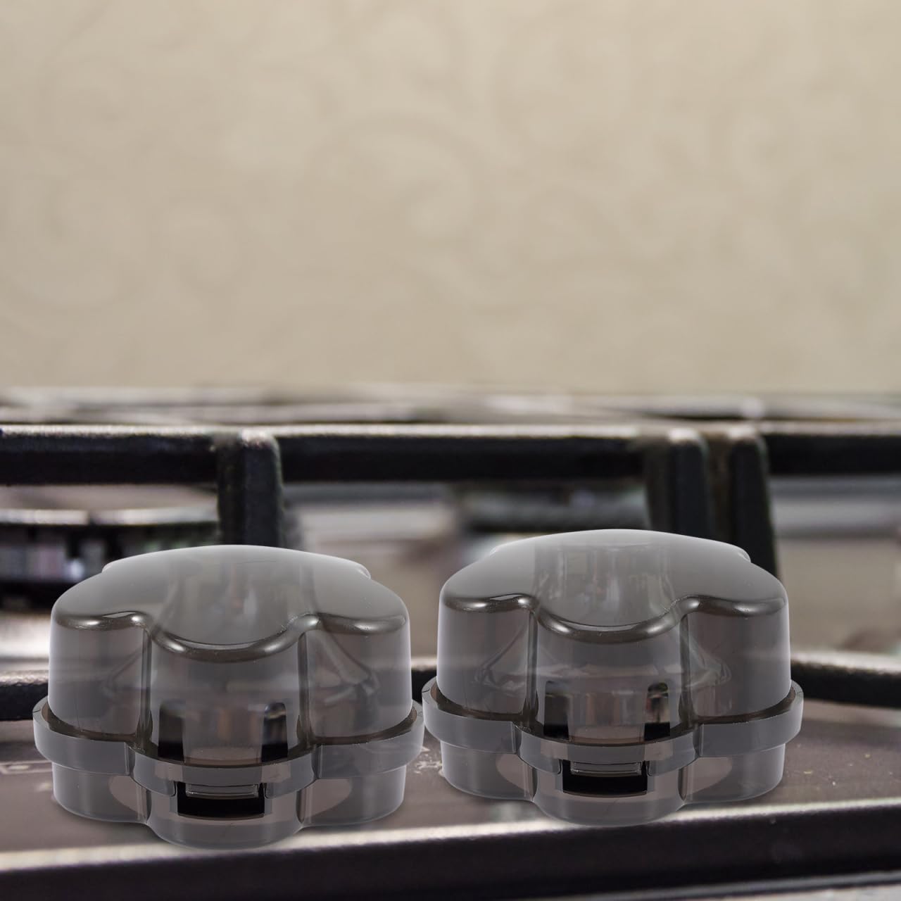 Toddmomy knob covers install easily for quick, tool-free kitchen safety updates.