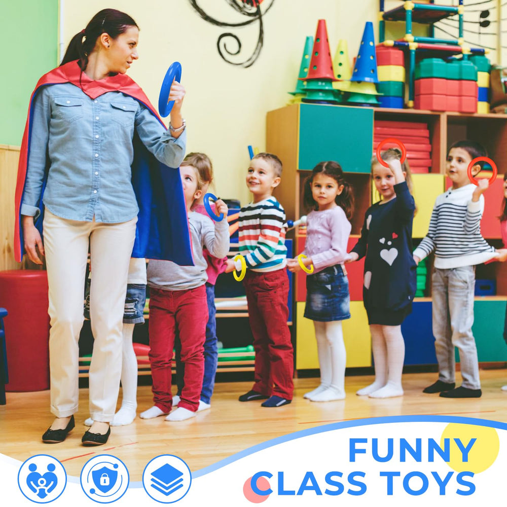 TOFFCAEA 30 cm folded length suits teachers and kids for grip.