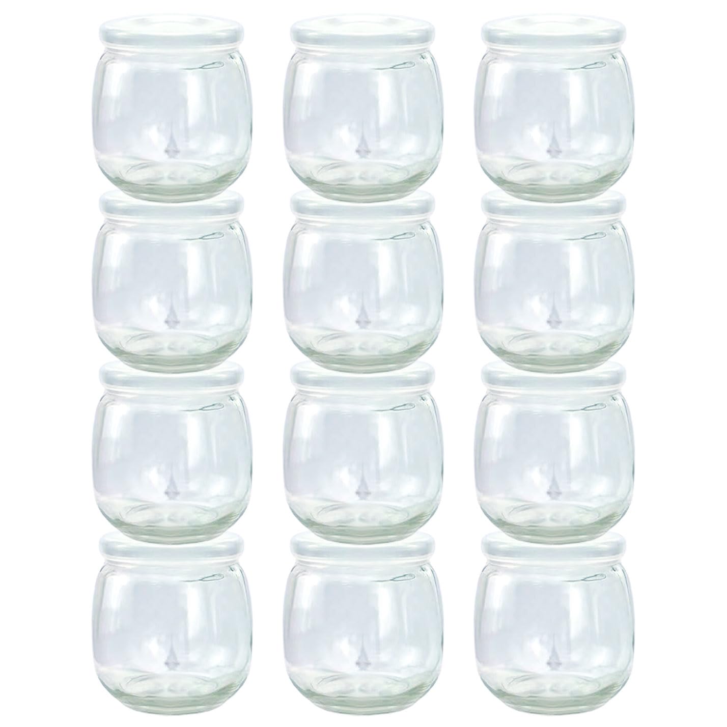 TOFOAN 12-pack baby food containers with lids for organized meal prep.