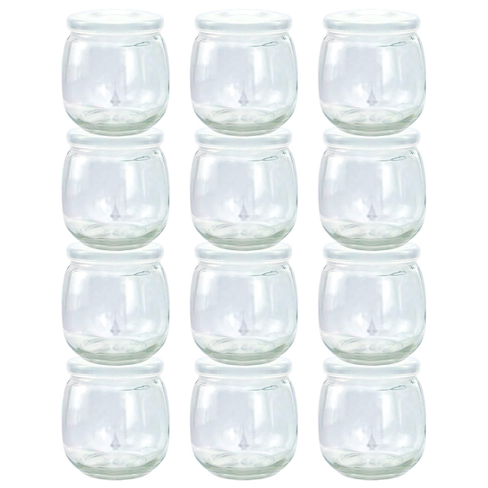 TOFOAN 12-pack baby food containers with lids for organized meal prep.
