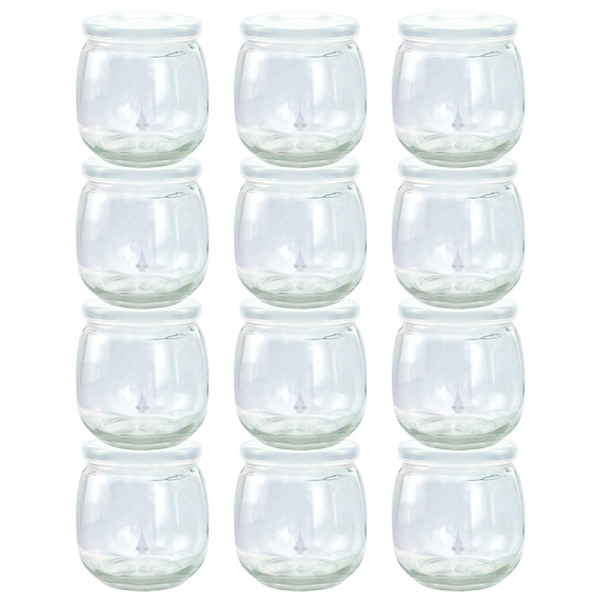TOFOAN 12-pack baby food containers with lids for organized meal prep.