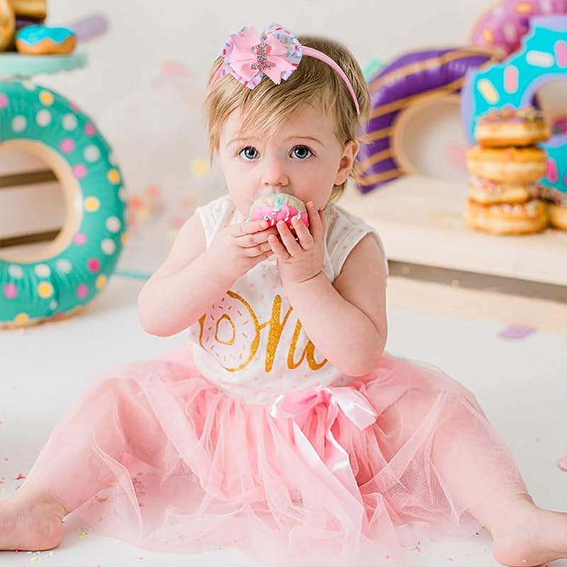 Tofwaol gift-ready bow for girls suitable for 1st birthday celebrations.
