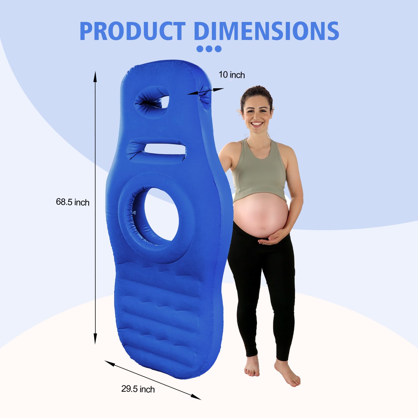 Toggloo ergonomic back and hip support alleviates common discomfort.
