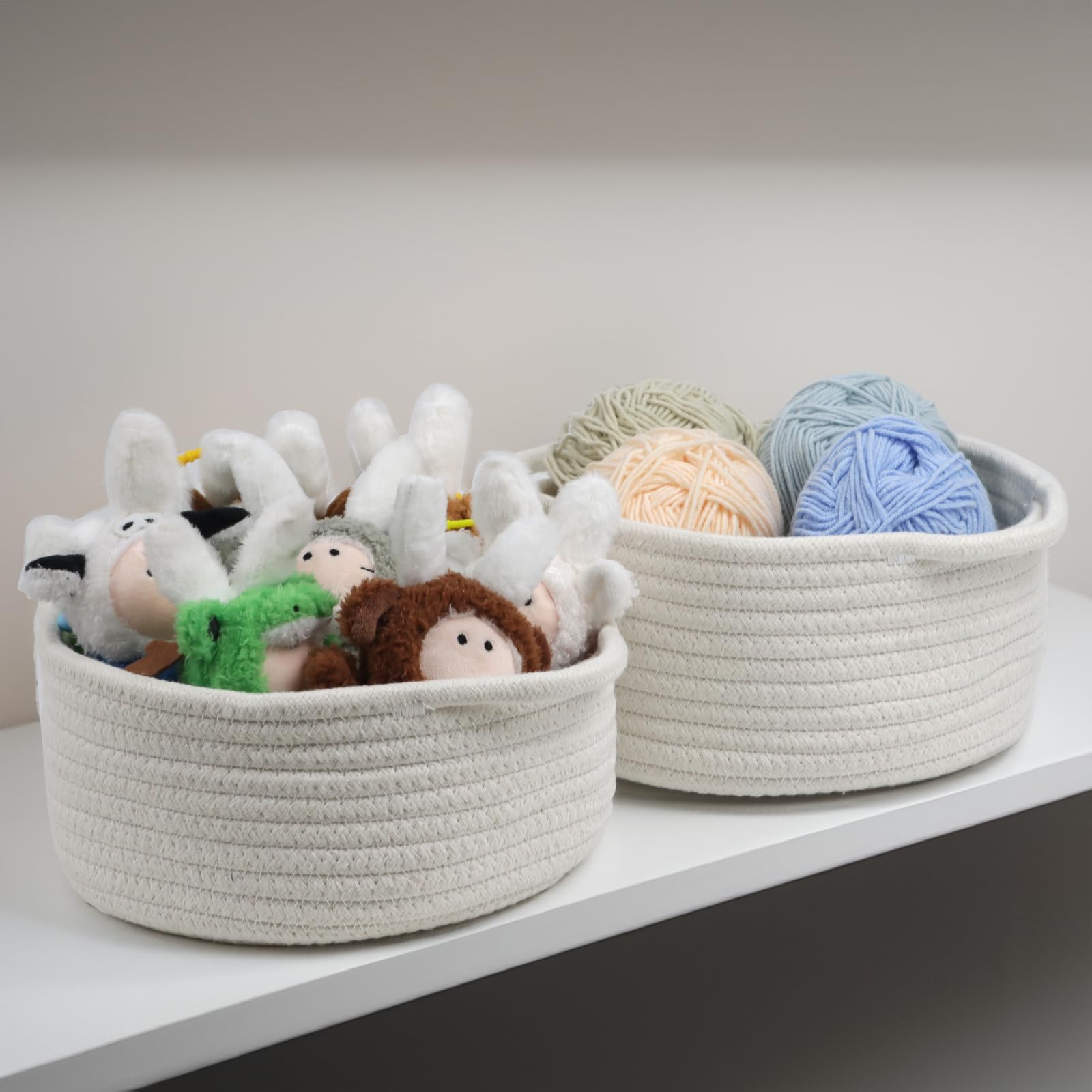 Togous chargers and cables basket for tidy, accessible charging