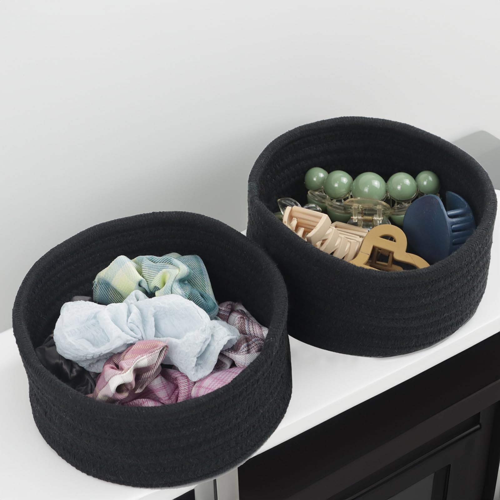 Togous nursery storage basket used for toys and towels.