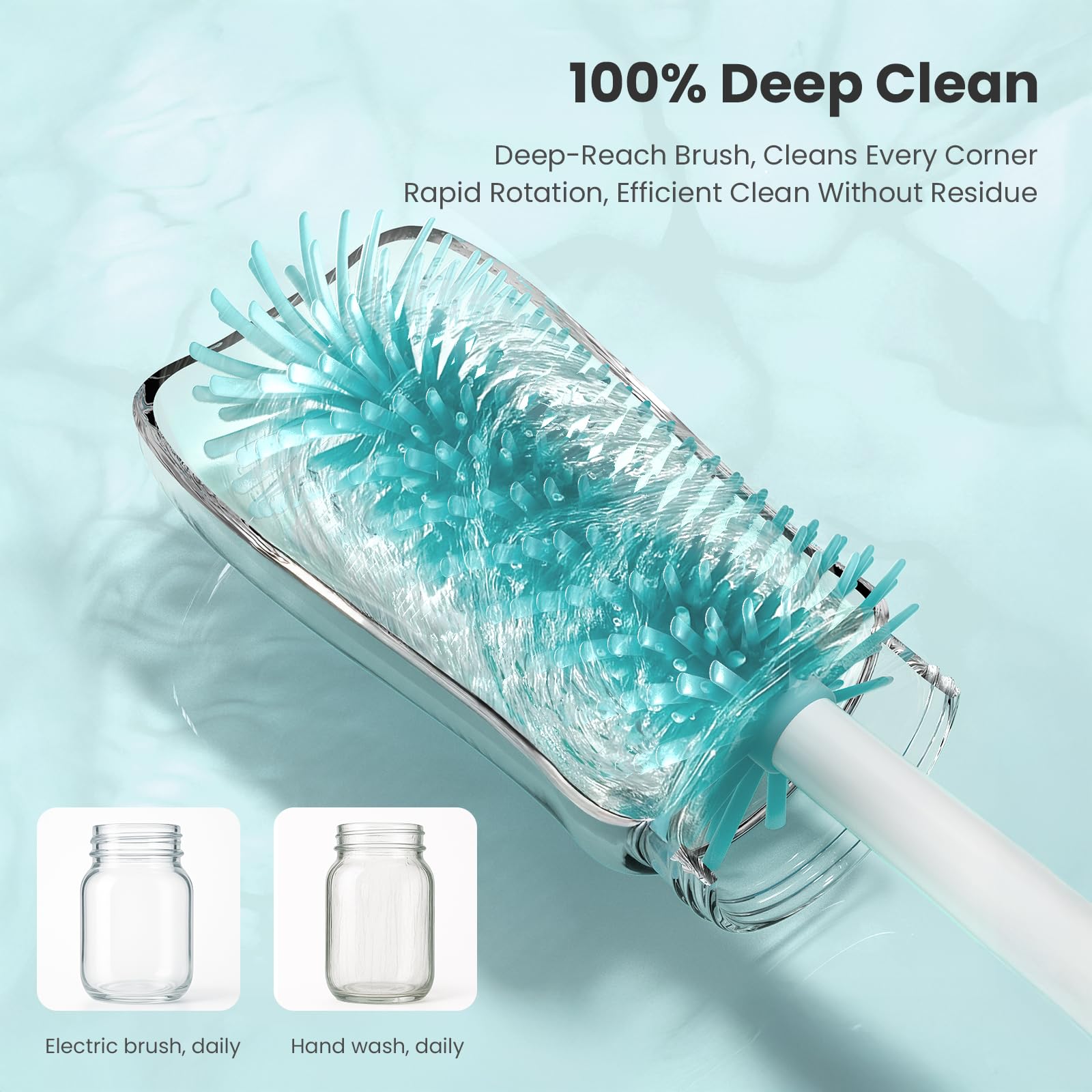 Tohecu portable soap dispenser keeps soap handy during travel.