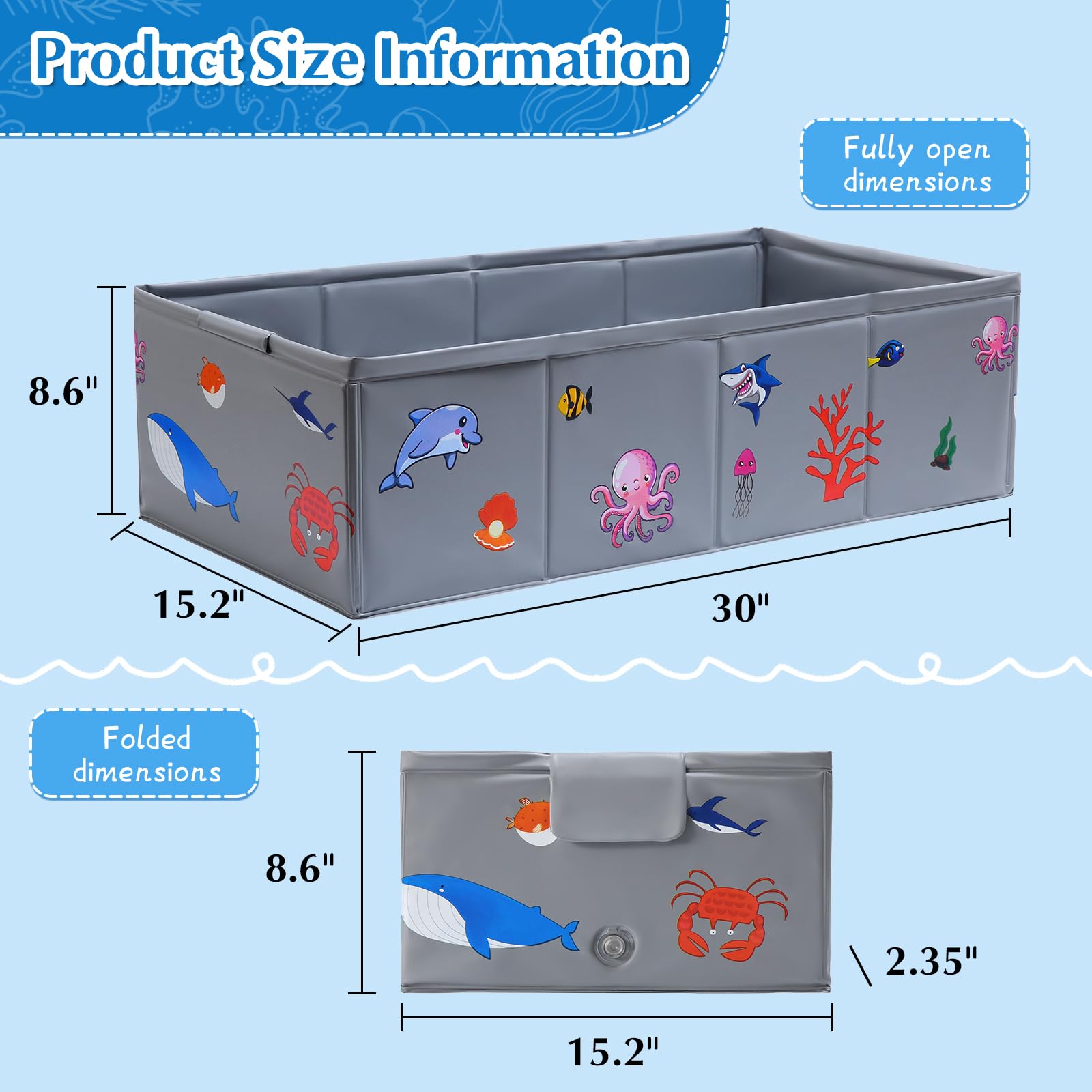 Tohetsuzp baby bathtub compatible with multiple tub types.