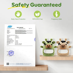 TOHIBEE food-grade silicone material is BPA-free and odorless for safe chewing