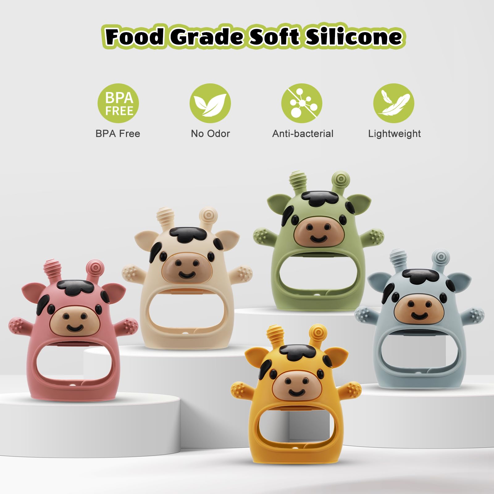 TOHIBEE gift-ready teether set ideal for baby showers.