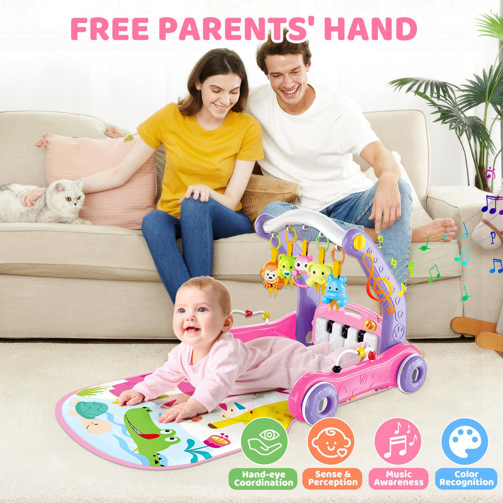 Toidgy detachable animal rattles attach to crib or play area.
