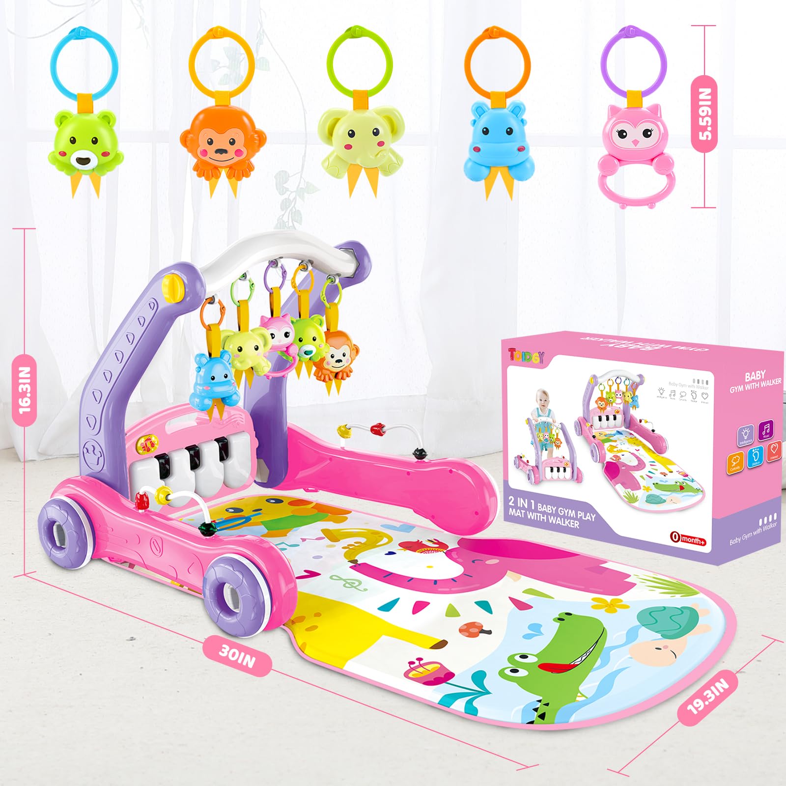 Toidgy safe non-toxic materials meet toy standards for peace of mind.